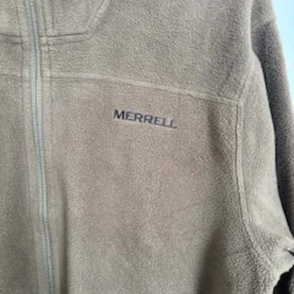 Merrell Mens Large Fleece jacket spring/fall - Picture 3 of 8